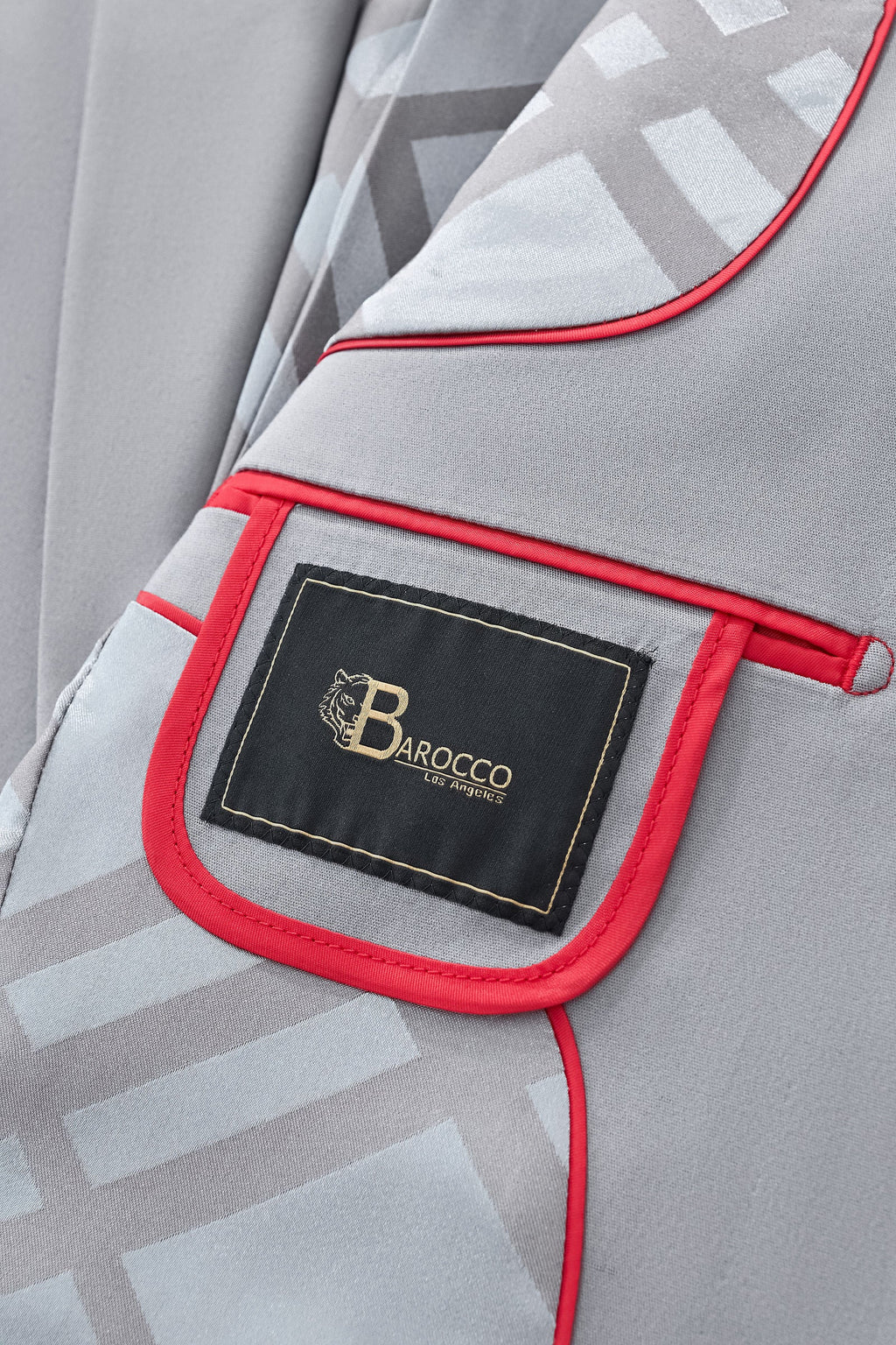 Barocco Essence Signature Men's Suit - Grey