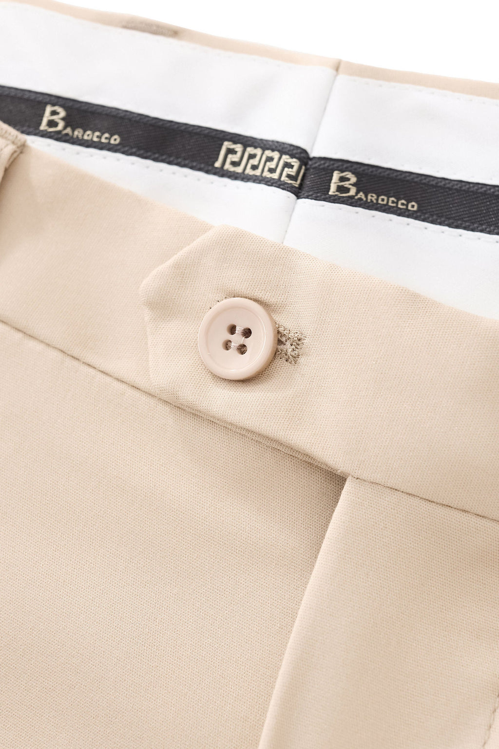 Barocco Essence Signature Men's Suit - Khaki