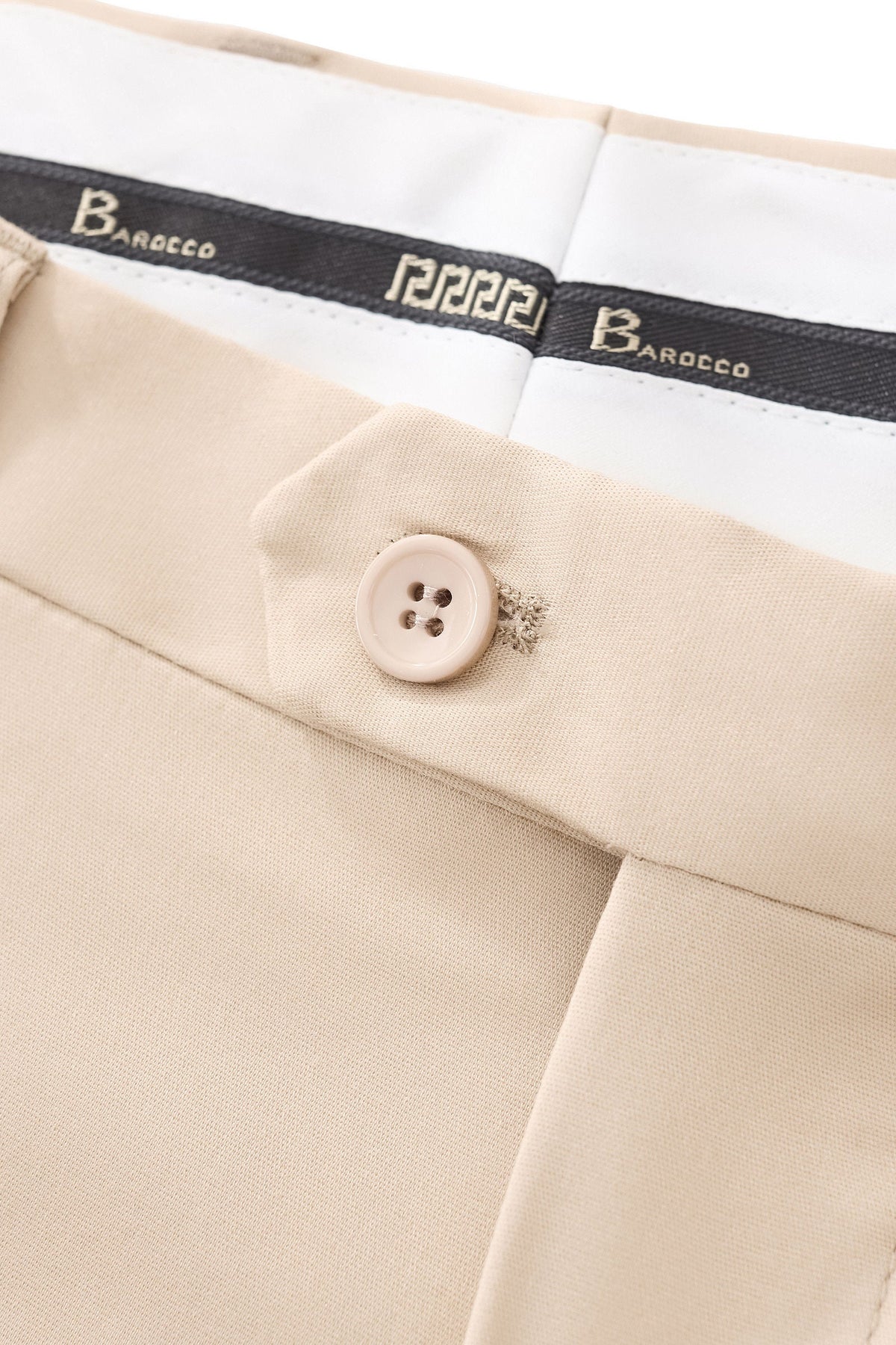 Barocco Essence Signature Men's Suit - Khaki