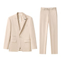Barocco Essence Signature Men's Suit - Khaki
