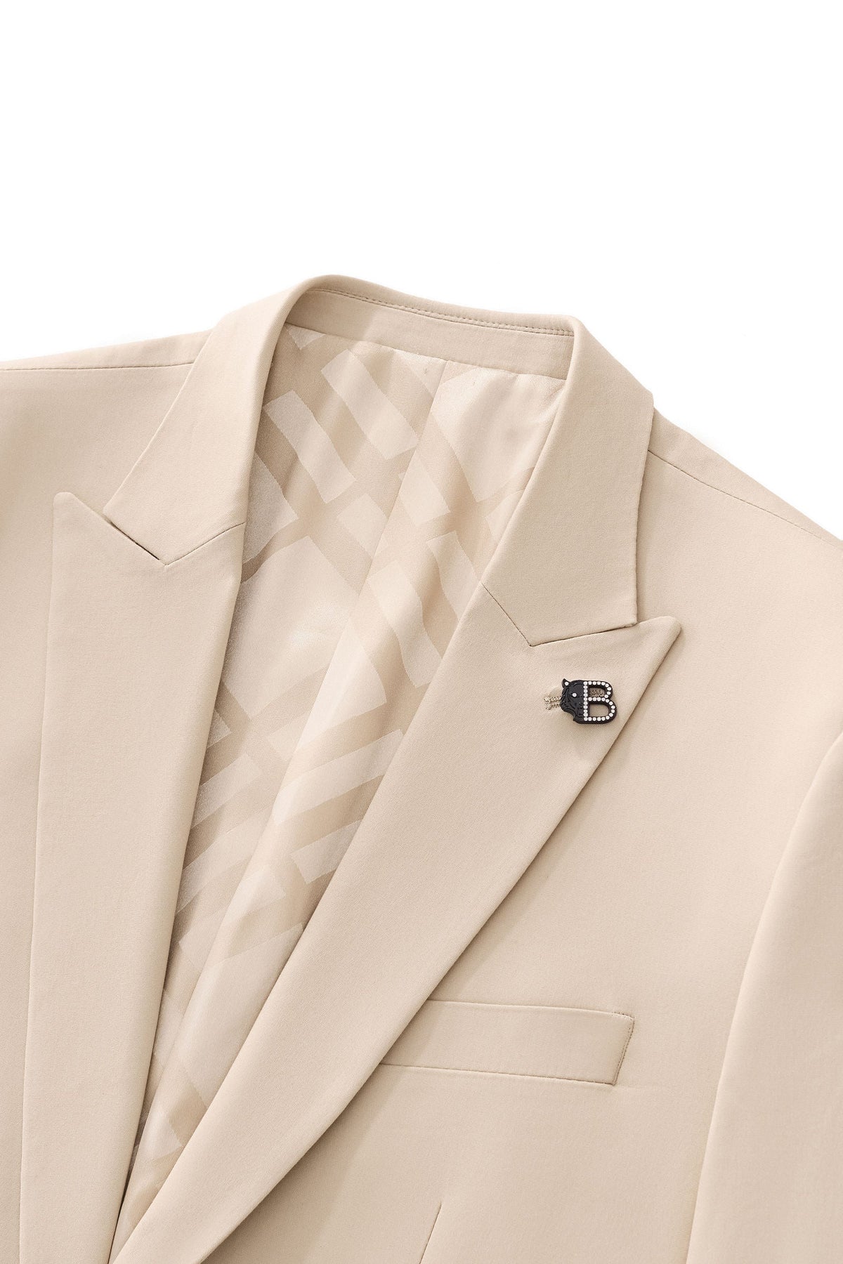 Barocco Essence Signature Men's Suit - Khaki