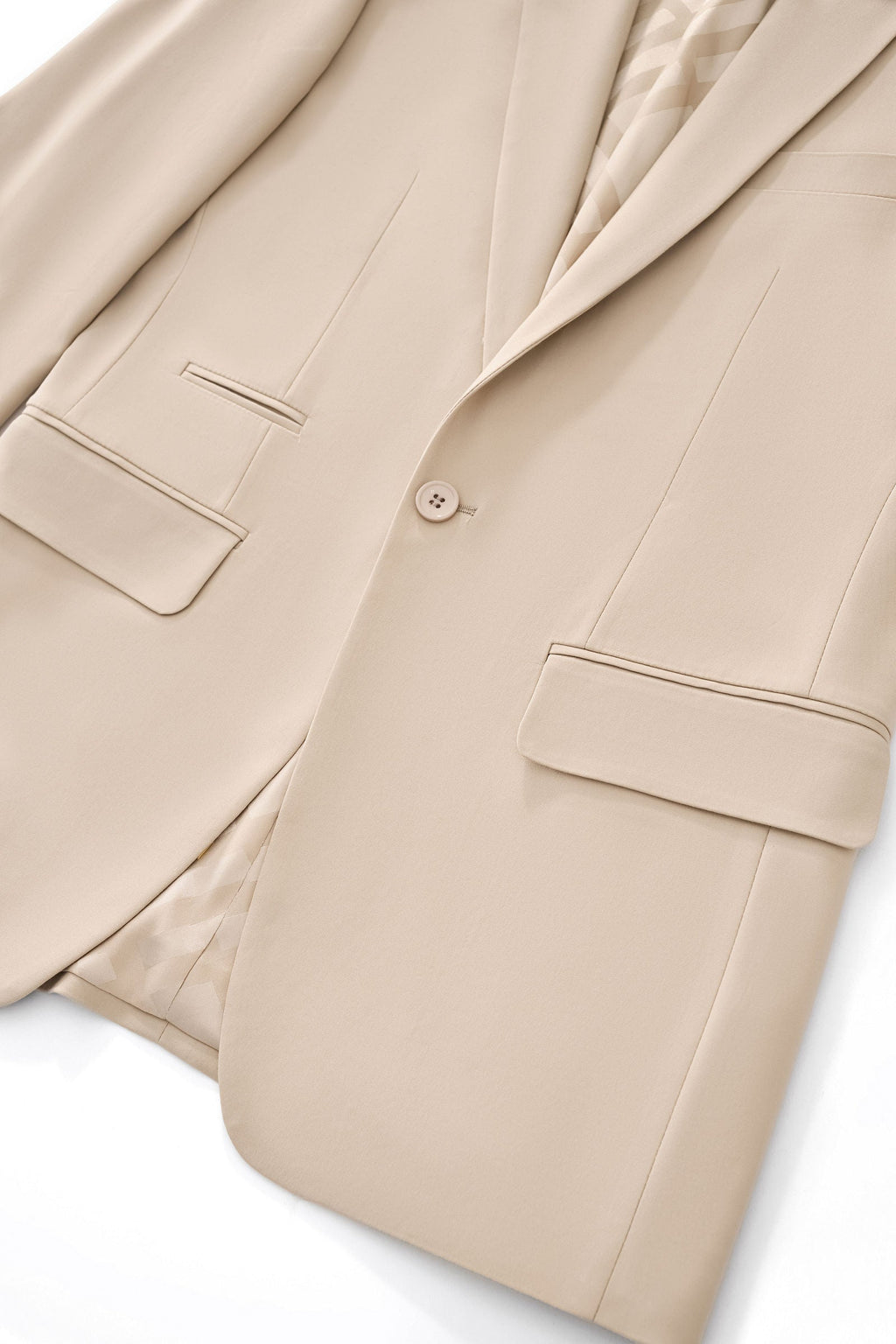 Barocco Essence Signature Men's Suit - Khaki