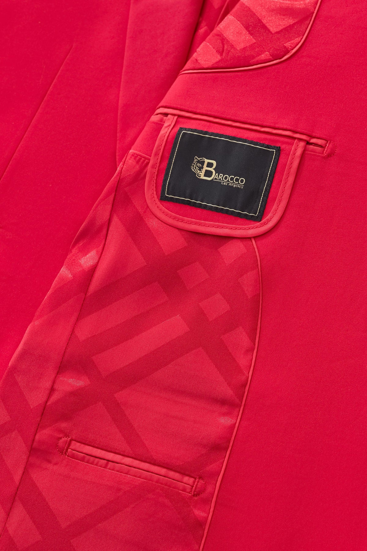 Barocco Essence Signature Men's Suit - Red