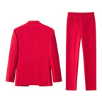 Barocco Essence Signature Men's Suit - Red