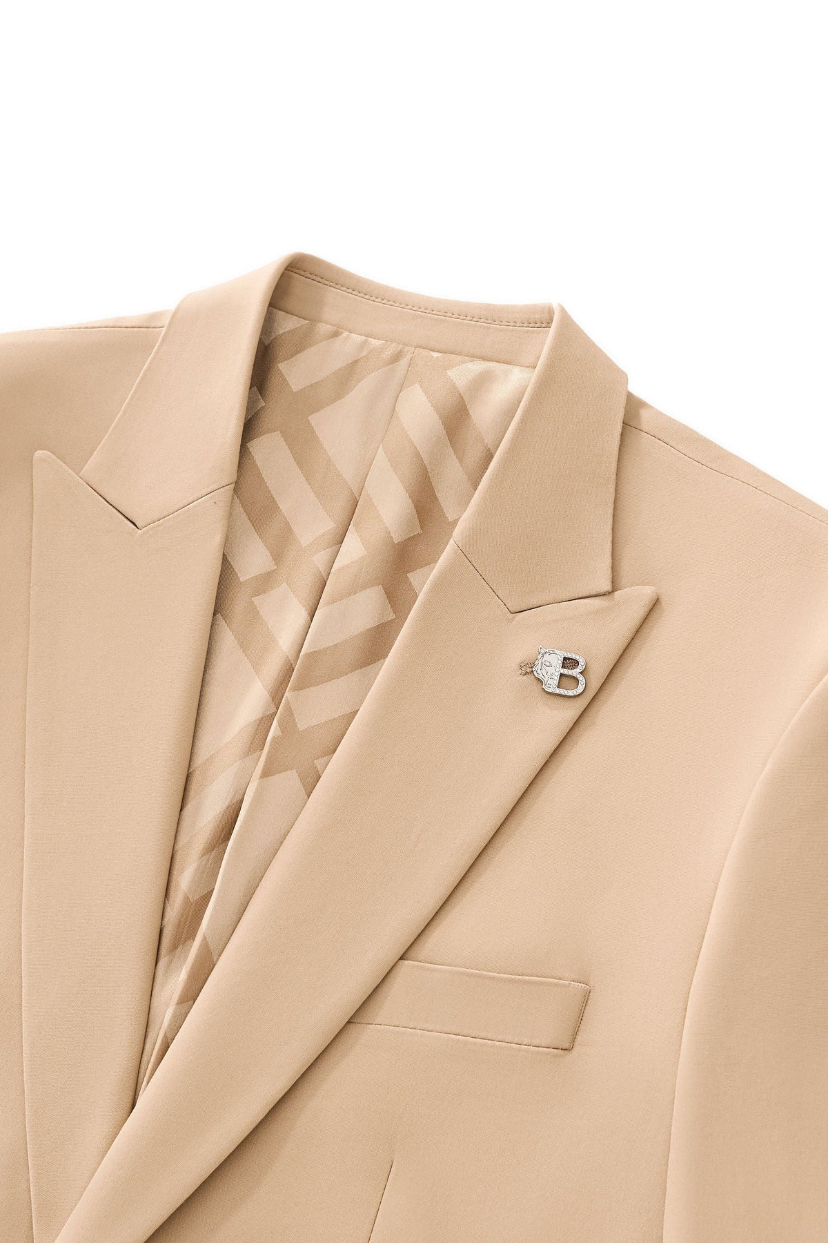 Barocco Essence Signature Men's Suit - Tan