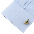 Star Wars Grogu 3D Cufflinks and 5-Stud Set