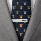 Star Wars Grogu Cutout Tie Bar