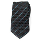 Star Wars Obi-Wan Kenobi LIGHTSABER Pattern Black Tie