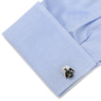 Star Wars Darth Vader Sterling Silver 3D Cufflinks