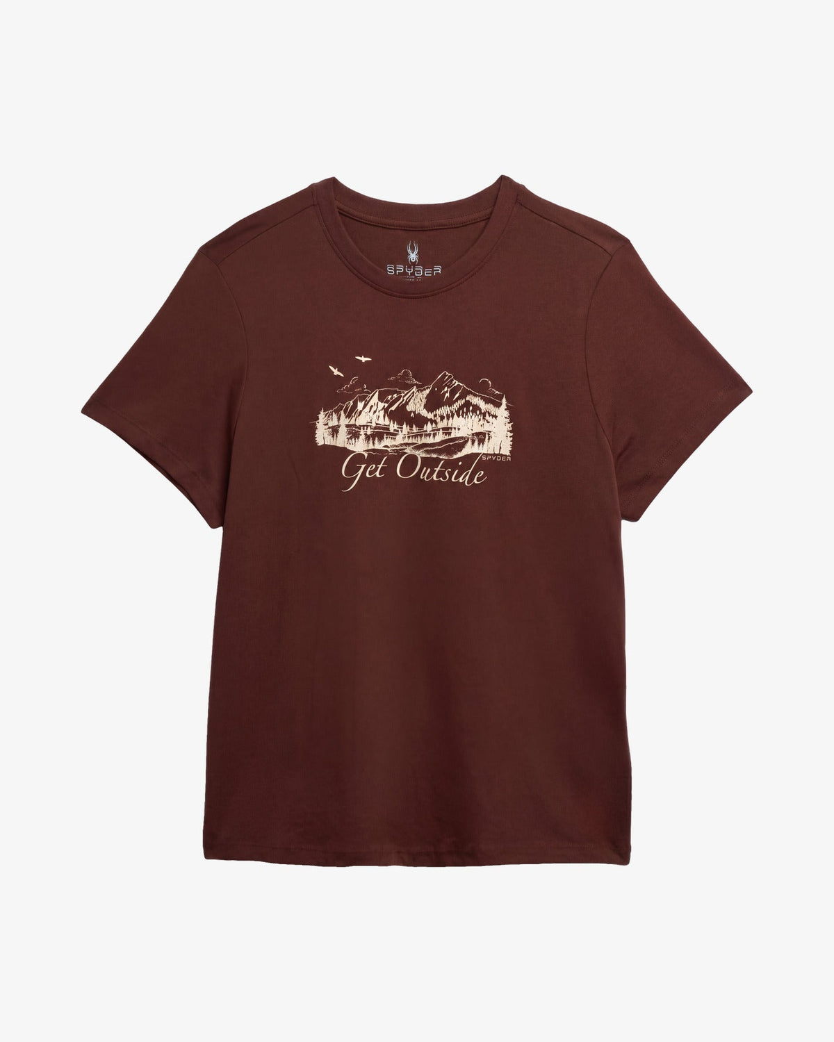 Women's Short Sleeve Graphic Tee - Truffle