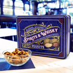 Spirits & Whisky Peanuts – 3 Gourmet Flavors 12oz Tin