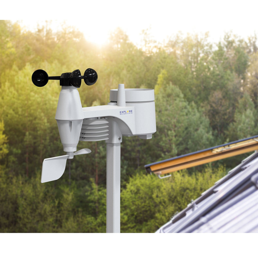 5-in-1 WiFi Professional Weather Station with Weather Underground