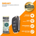 Discreet Car Key Diversion Safe - Practical Diversion safe Ideas to Stash money or jewelry in car secret compartment