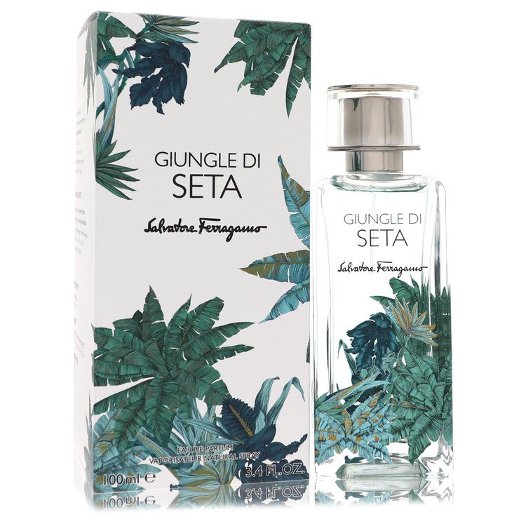 Giungle De Seta by Salvatore Ferragamo Eau De Parfum Spray (Unisex) 3.4 Oz for Women
