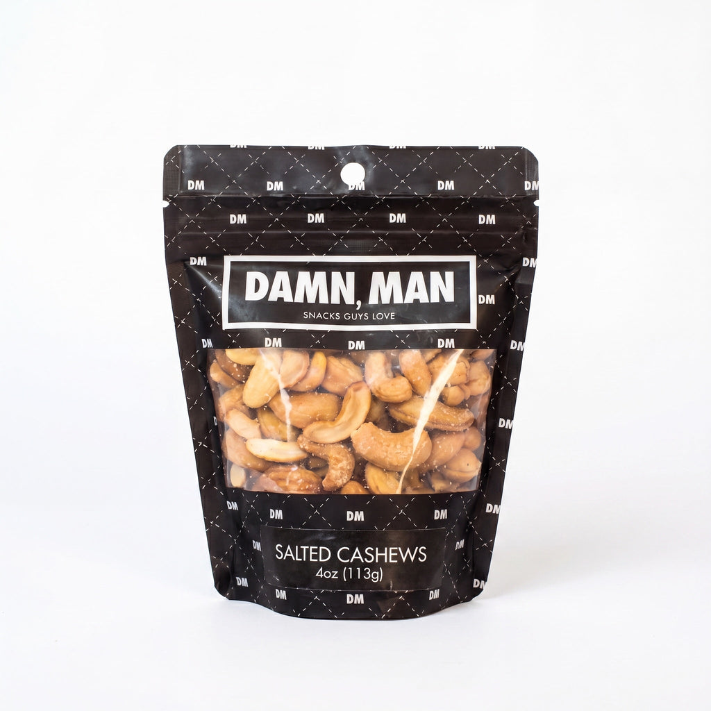 Gourmet Manly Nut Box Gift for Men - 6 Snacks