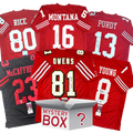 Autographed/Signed San Francisco Football Jersey Mystery Box with PSA JSA or Beckett COA