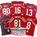 Autographed/Signed San Francisco Football Jersey Mystery Box with PSA JSA or Beckett COA