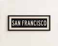 Framed San Francisco California Bus Scroll