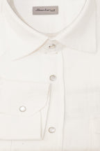 Sartorio Denim Snap Button Cotton Shirt