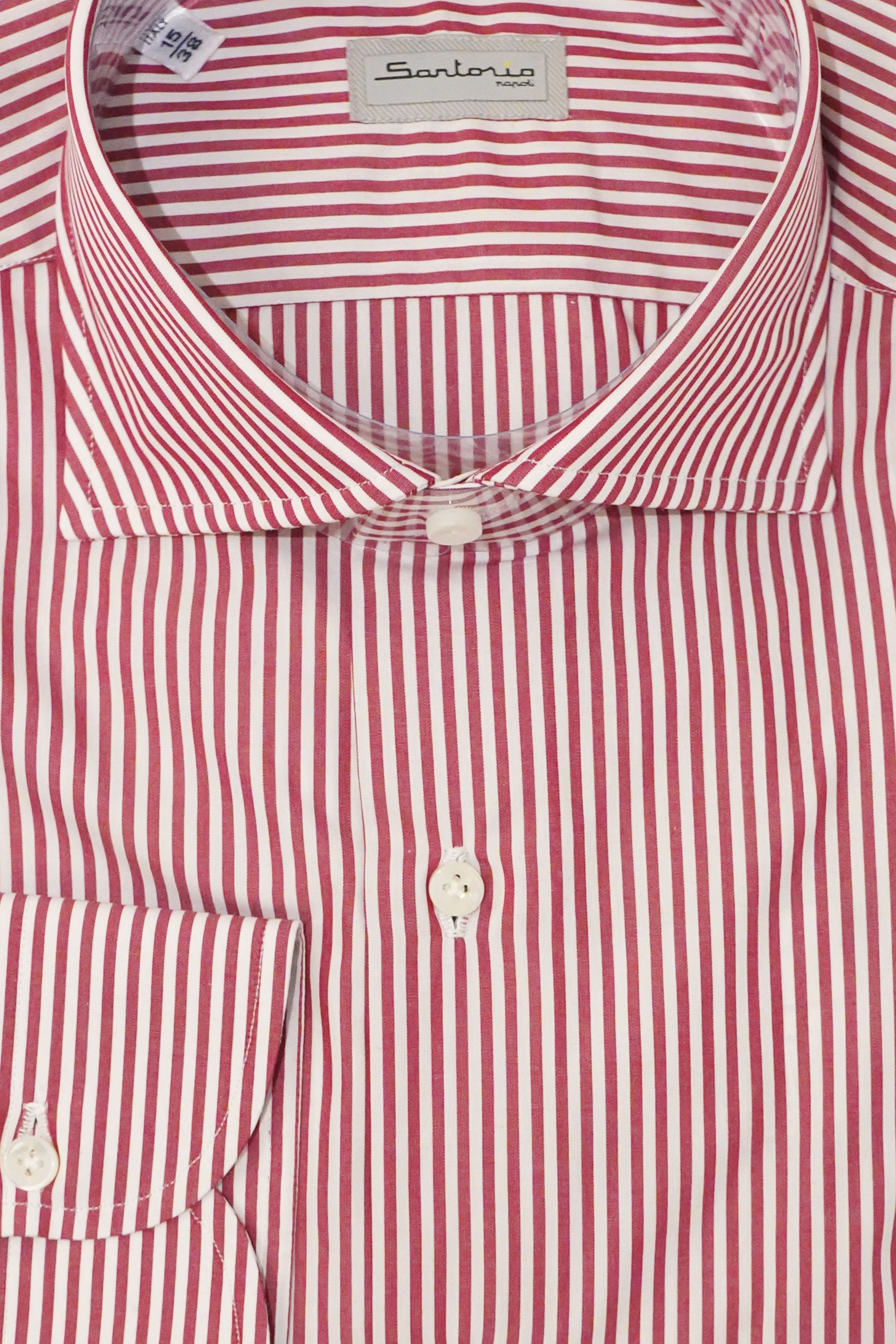 Sartorio Pinstripe Cotton Dress Shirt