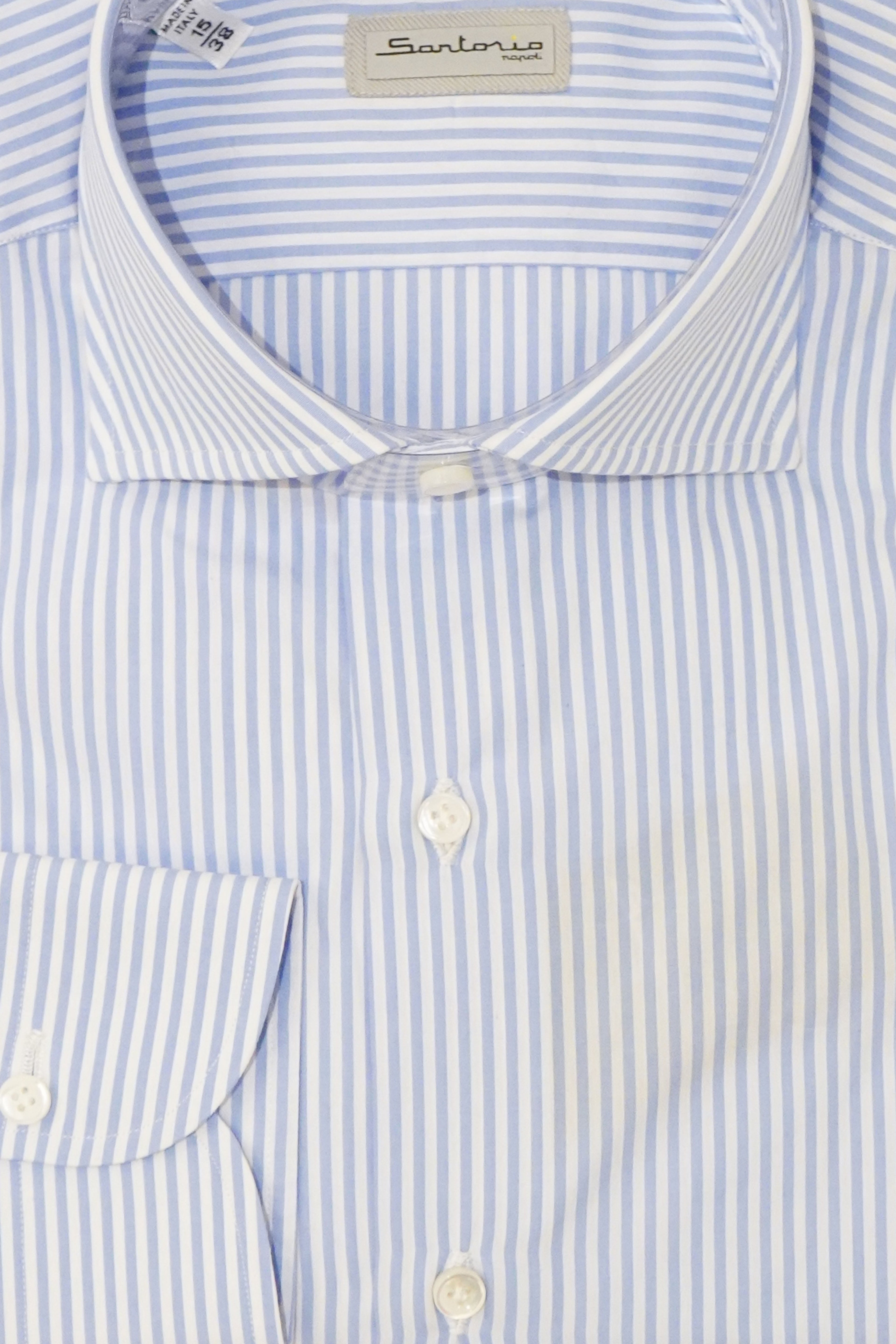 Sartorio Pinstripe Cotton Dress Shirt