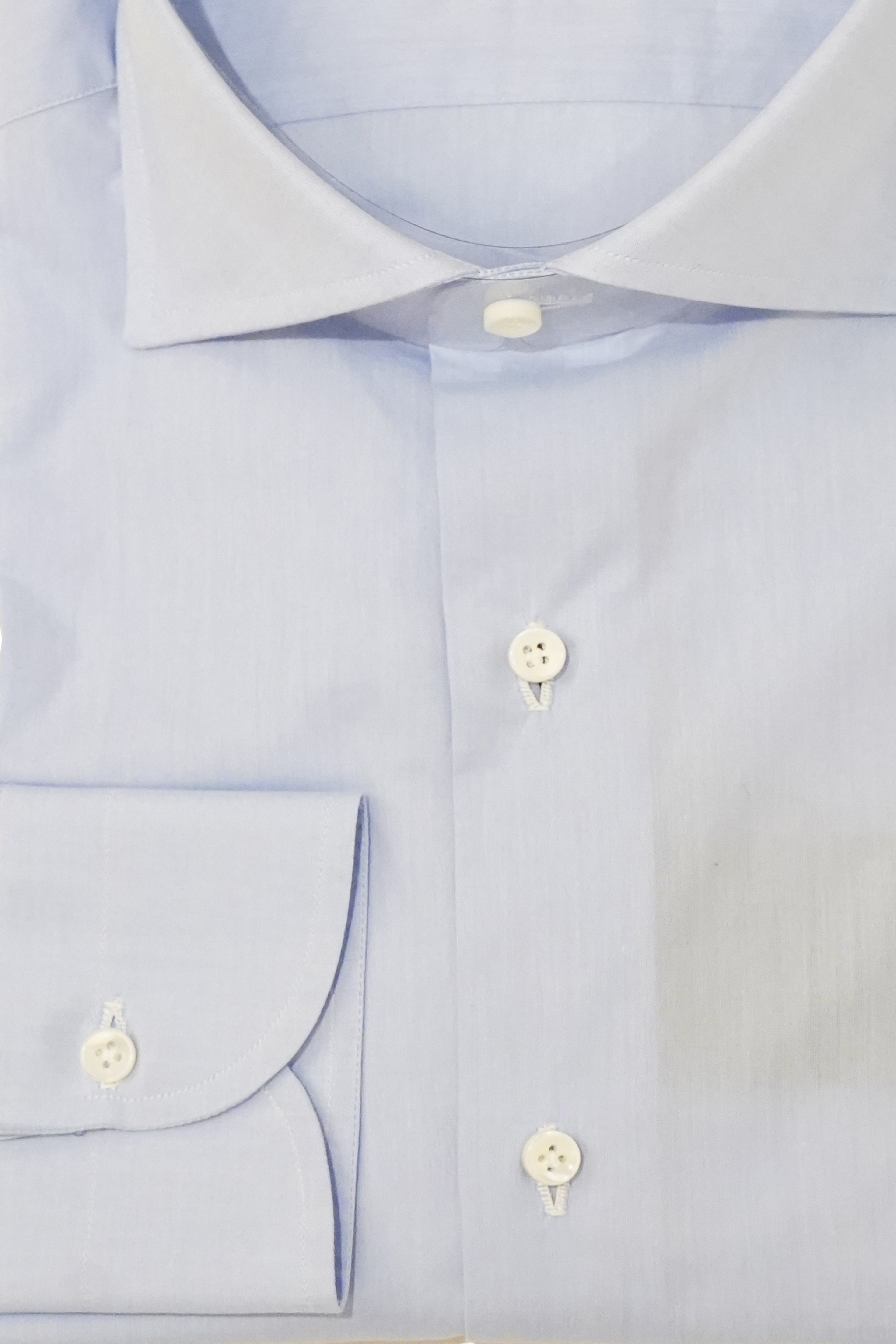 Sartorio Solid Cotton Dress Shirt