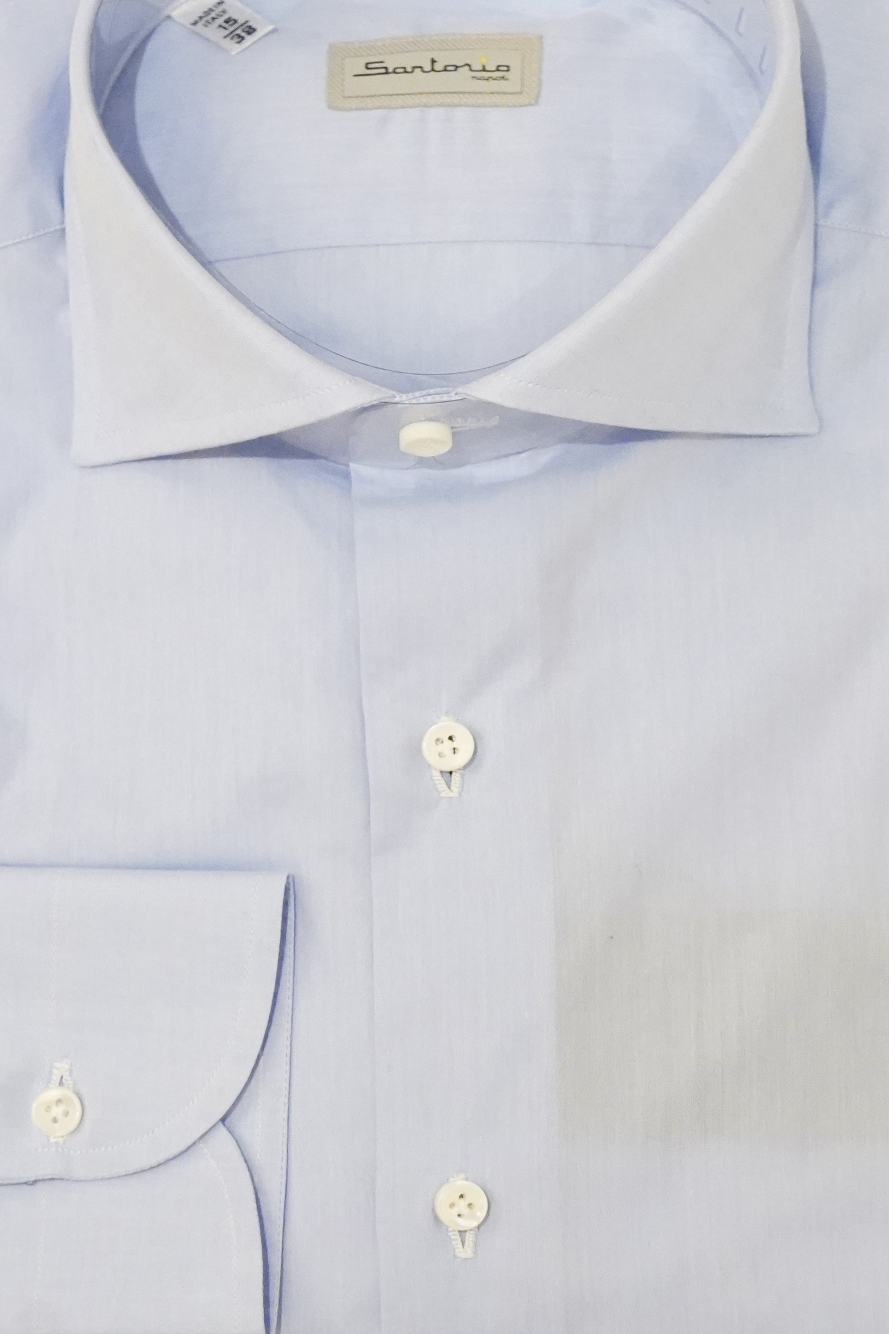 Sartorio Solid Cotton Dress Shirt