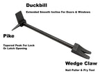 4" Ti Hooligan Forced Entry Tool - Titanium