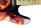 The Exorcist Linda Blair Signed Autographed Custom Photo Guitar ACOA Witness ITP