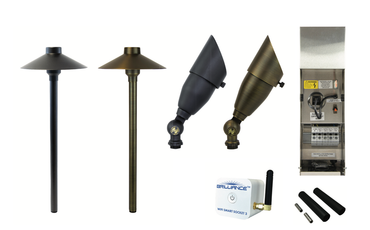 Black Diamond Outdoor Lighting Starter Kit - Complete