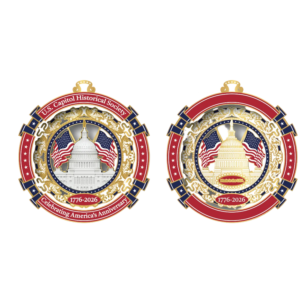 America 250 Commemorative Marble Ornament