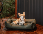 Chester & Lee | Waterproof Sleeper Dog Bed Green