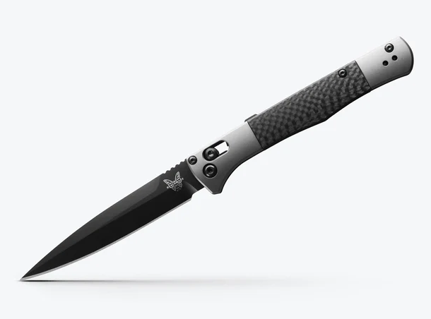 Benchmade Knives "Auto Fact" - Aircraft Aluminium & Carbon Fiber Body - S9OV Steel - OTS