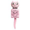 Retro Pink Kitchen Edition Kit-Cat Klock