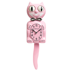 Retro Pink Kitchen Edition Kit-Cat Klock