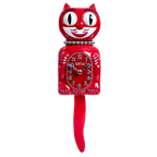 Retired Retro Red Lady Kitchen Edition Kit-Cat Klock