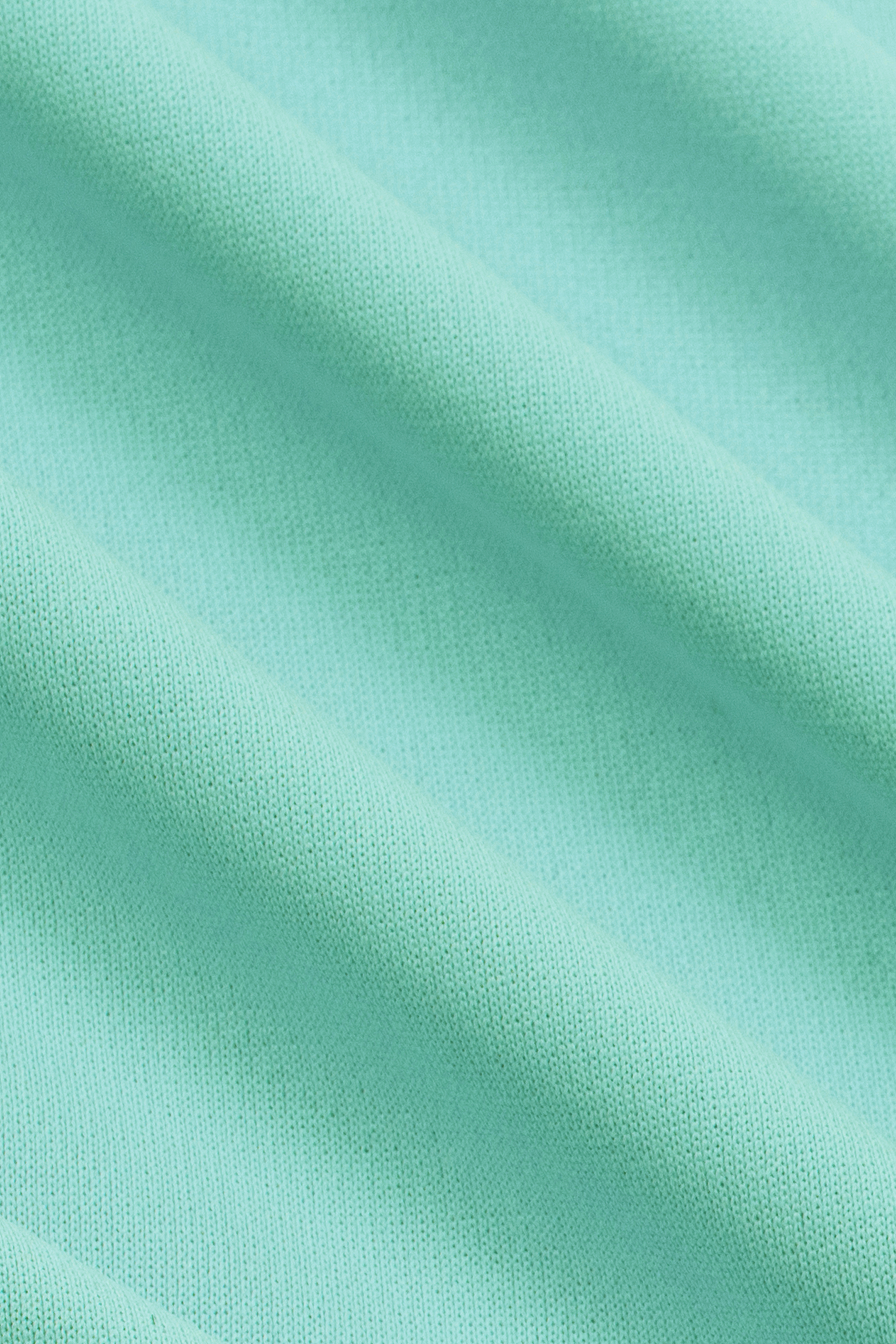 Short Sleeve Polo Solid // Turquoise