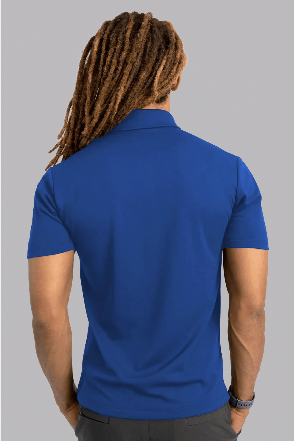 Short Sleeve Polo Solid // Twilight