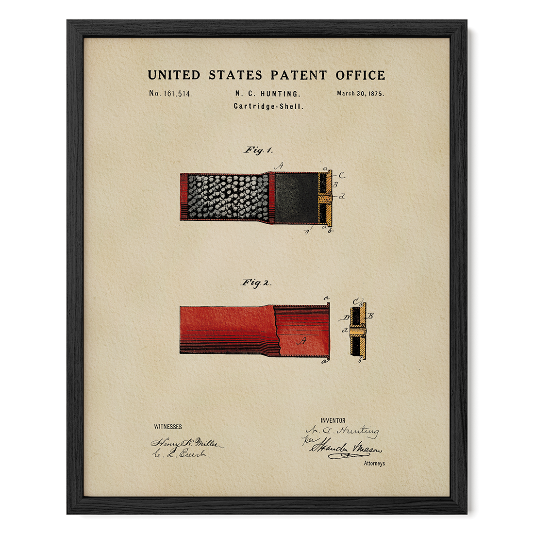 Shotgun Shell Cartridge (1875)