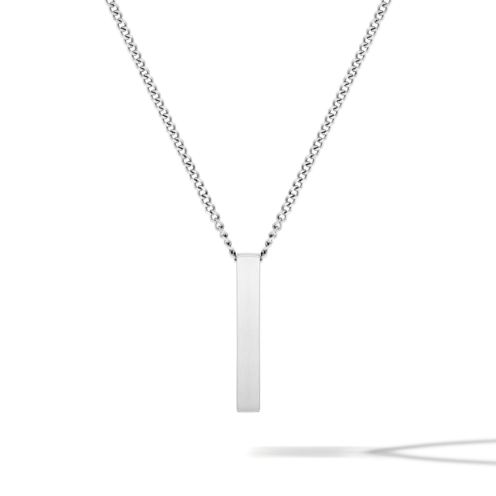 Pillar Pendant - Silver