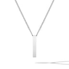 Pillar Pendant - Silver
