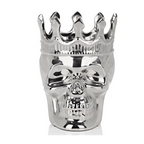 Silver Maximilien Skull in Thé Aroma
