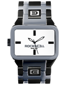 Duel Time (Silver/White/Black) Watch