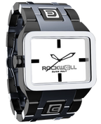 Duel Time (Silver/White/Black) Watch