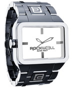 Duel Time (Silver/White) Watch