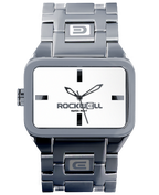 Duel Time (Silver/White) Watch