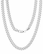 Silver Cuban Link Chain (5mm)