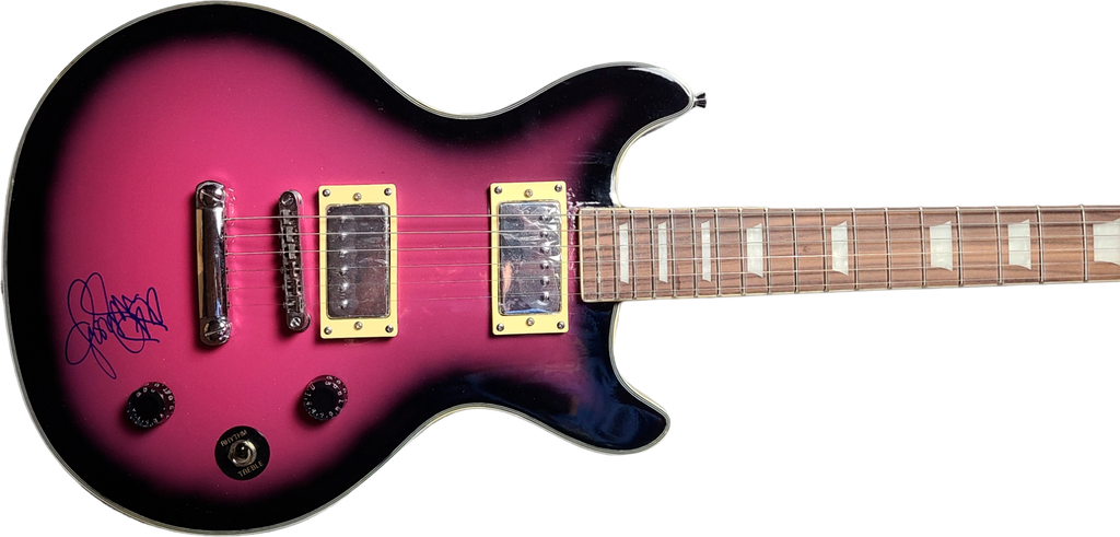 Jessica Simpson Signed Autographed Electric Guitar