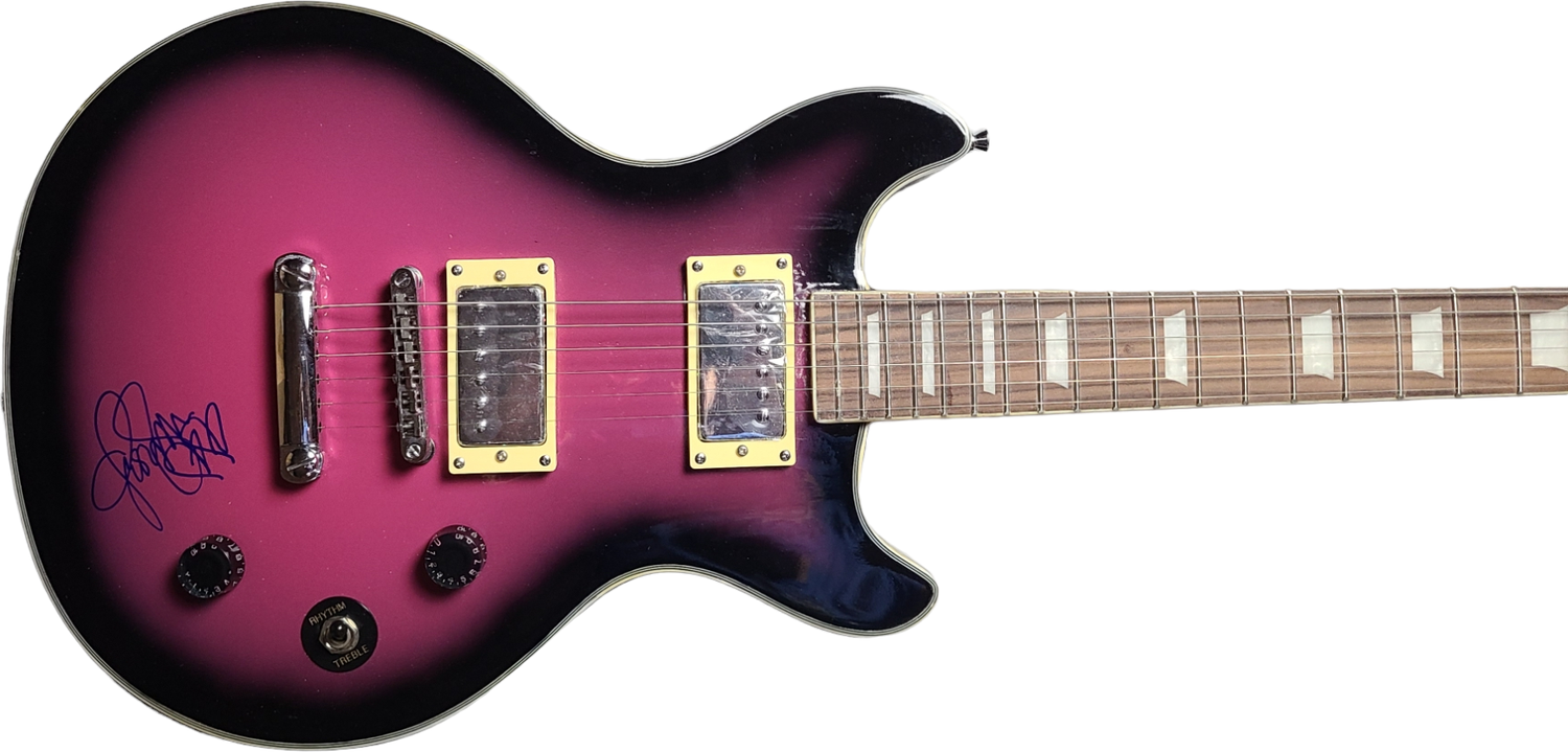Jessica Simpson Signed Autographed Electric Guitar