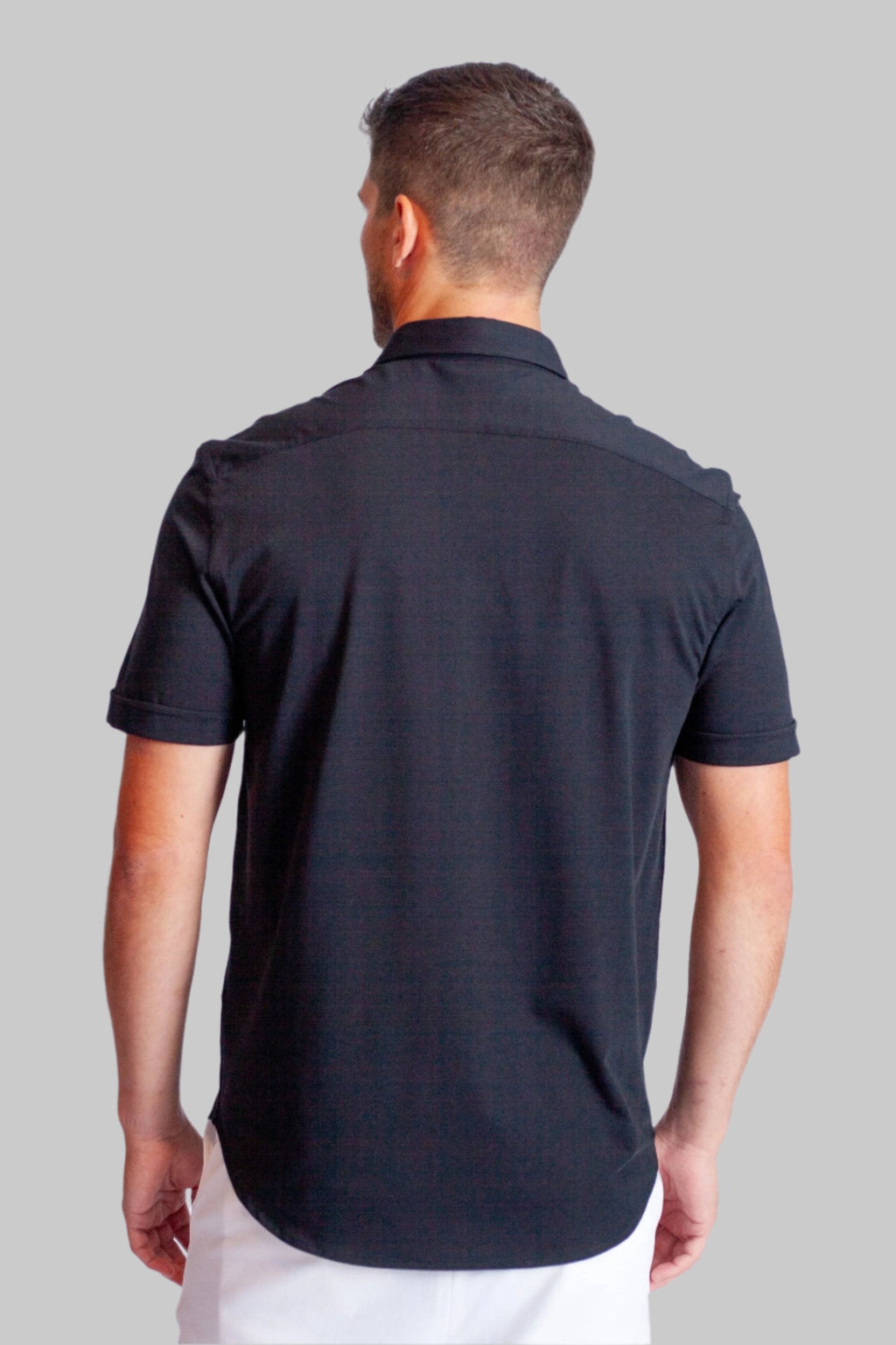 Cinqo 'Single Shot' Short Sleeve Shirt - Black